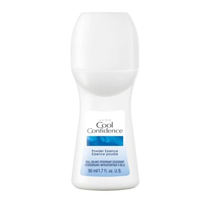 A50CC, Avon 50ml (1.7oz) Roll On Deodorant Cool Confidence Powder, 888761712154