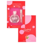 88974, Women's 2pcs Vial Set DARLING 50ml/1.7fl.oz+10ml/0.34fl.oz EDP, 191554889743