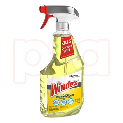 WC32MSDS, Windex 32oz Multi-Surface Disinfecting Sanitizer Cleaner, 019800707682
