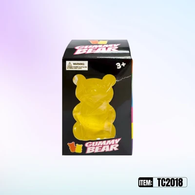 TC2018, Sugar Squeezy Relief Fidget Toys Bear 1.97"x3.74", 887258040183