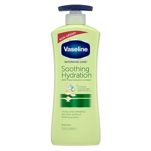 VL20.3AL4, Vaseline Lotion W/ Pump 20.3oz Soothing Hydration, 8901030841118