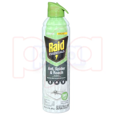 R10ASR-A, Raid 10oz Ant, Spider & Roach Killer Aerosol, 046500023682