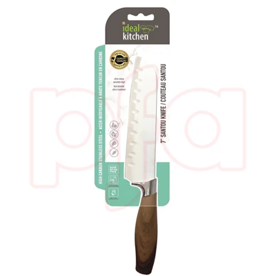 33065, Ideal Kitchen w/ Wood Handle Santou Knife, 191554330658