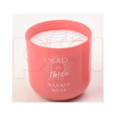 88719, Solo En Ibiza 10*10cm Glass Candle 14.11.oz/400g  MADRID MUSE, 191554887190