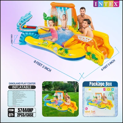 57444NP, Intex Pool PLAY CENTER 98'X75'X43' DINOSAUR