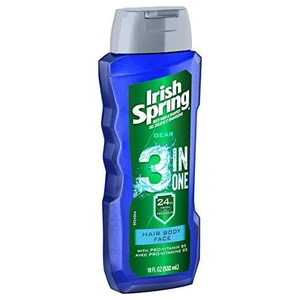 IS18G, Irish Spring Body Wash 18oz 3N1, 3500026347