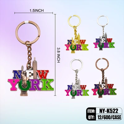 NY-K522, NY key chain, 887257945229