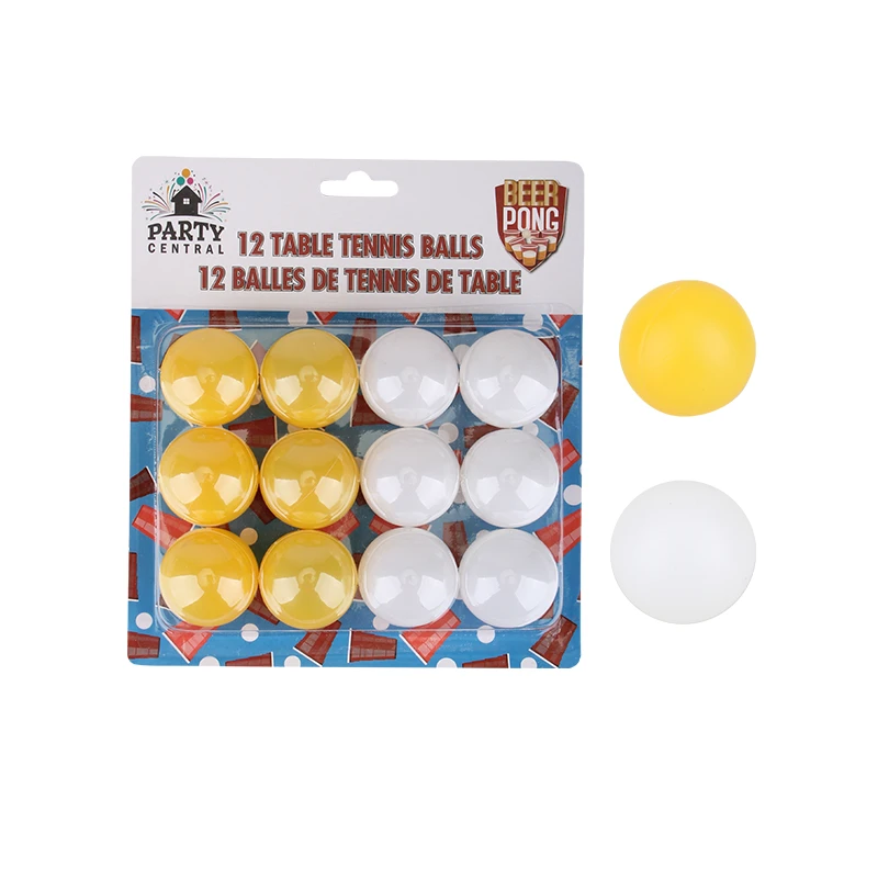 Party Central Recreational Ping Pong Balls 12PK