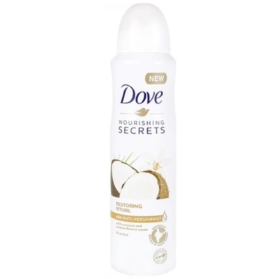 DBS150CJ-12, Dove Body Spray 150ML Coconut & Jasmine, 8717163714843