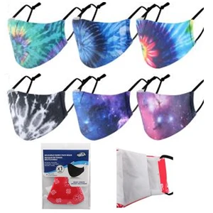 23113, Wish Reusable Cloth Mask Tie Dye, 191554231139