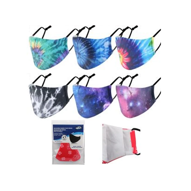 Wish Reusable Cloth Mask Tie Dye
