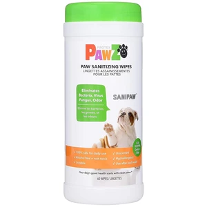 PAW60, Protex Paw Sanitizing Wipes 60CT, 897515001918