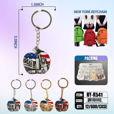 NY-K541, NY key chain, 887257945410