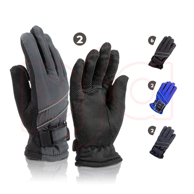 11253, Thermaxxx Boy's Ski Gloves w/ Strap, 191554112537