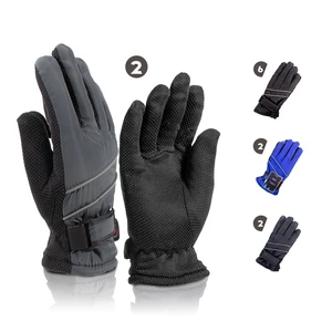 11253, Thermaxxx Boy's Ski Gloves w/ Strap, 191554112537