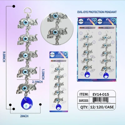 EV14-015, EVIL-EYE PROTECTION PENDANT, 887257870019