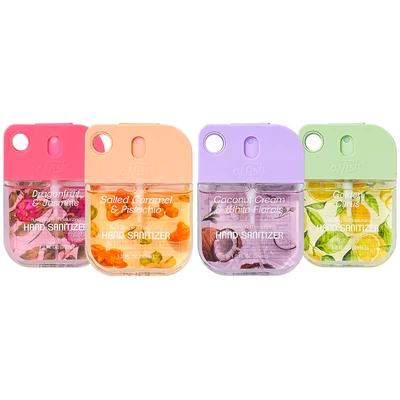60382, Wish Hand Sanitizer Spray 1.2oz with Keychain Hole – Hanging Bag, 191554603820