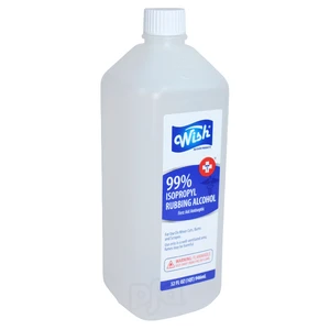 61314-TK, Wish Rubbing Alcohol 32oz 99% Clear, 191554613140