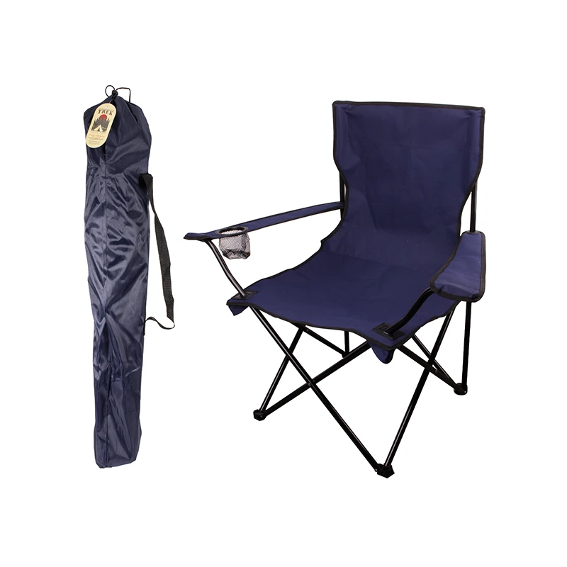 Folding Camping Chair Navy 19.7*19.7*31.5 inch
