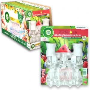 AWO7-2RWB, Air Wick Oil Plug in Set 7 Oil +2 Gadget Refreshing Watermelon & Berries, 062338027425