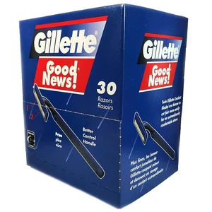 GGN-DP30, Gillette Good News Singles Display Box 30's