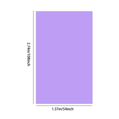 50007, Party Central Heavy Duty Rectangle Plastic Tablecover - Light Purple, 191554500075