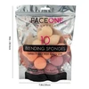 20014, FACEONE 10PCS All Beauty Blender Set, 191554200142