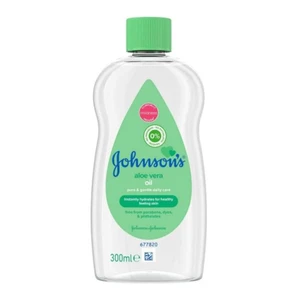 JJO300A-24, JJ Baby Oil 300ml Aloe 24/cs, 3574669908504