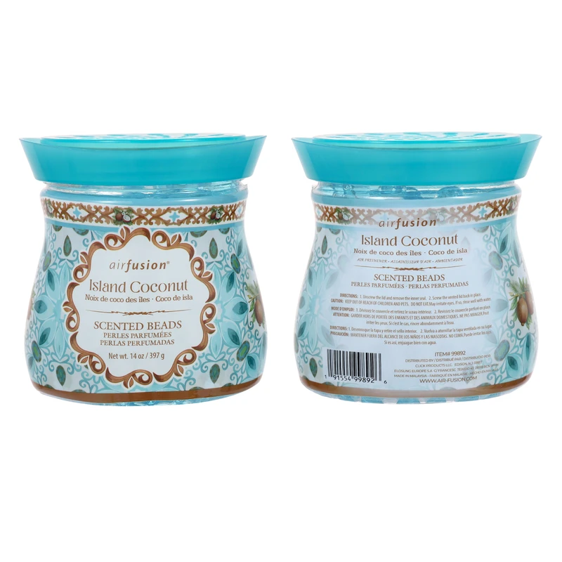 Air Fusion Crystal Beads 14oz Island Coconut