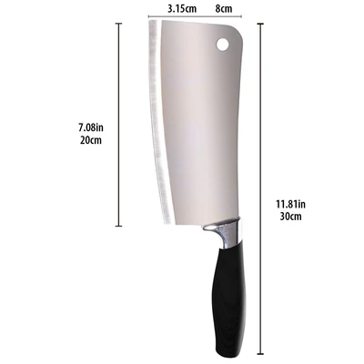 33073, Ideal Kitchen 7" Cleaver Knife, 191554330733