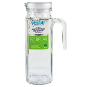 33189, Splash Glass Water Pitcher 33.8oz, 191554331891