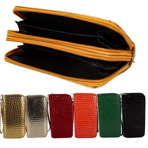 91164, CC Wallet Dual Zipper, 191554911642