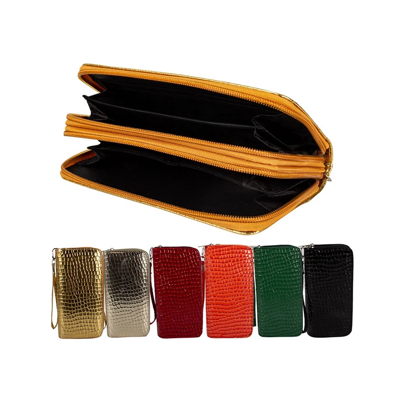 CC Wallet Dual Zipper