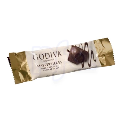 GOD14301, Godiva Masterpieces Dark Chocolate Bar 1oz (30g), 031290125739