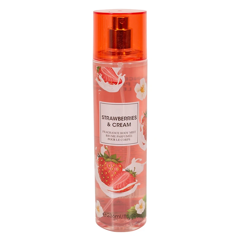 Fragrance Body Mist 8 oz/236 ml Strawberries & Cream for Women - United Scents