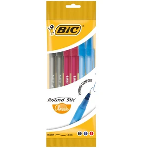 BIC929071, BIC Round Stic Classic 6PK Assorted, 3086123395978