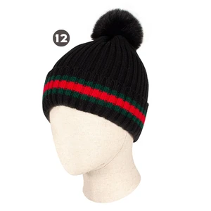 10149, Cindy Claire Ladies Pom Hat w/ Fur lining, 191554101494
