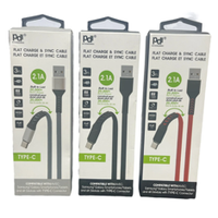 3Ft - Bendable USB Type C Charge & Sync Cable