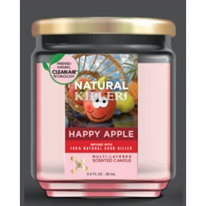 NKCDX3X9, 13oz Candle Happy Apple, 191554485082