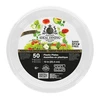 36121, Ideal Dining Plastic Plate 10in White 50CT, 191554361218