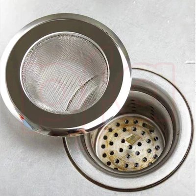 42101, Ideal Kitchen Sink Strainer Stainless Steel 1PK Mesh, 191554421011