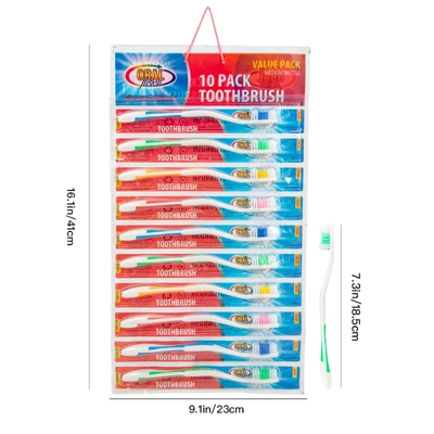 68000, Oral Fusion Toothbrush 10 Pack, 191554680005