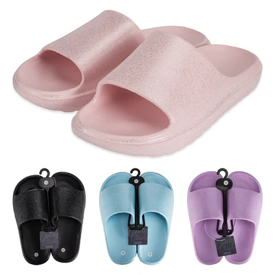 90236, CC Ladies Glitter Slippers  6-11, 191554902367