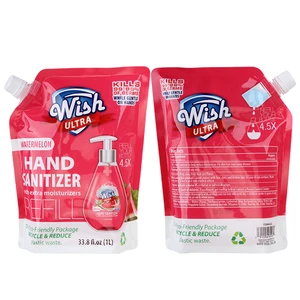 60262, Wish Ultra Hand Sanitizer Refill 33.8oz Watermelon, 191554602625
