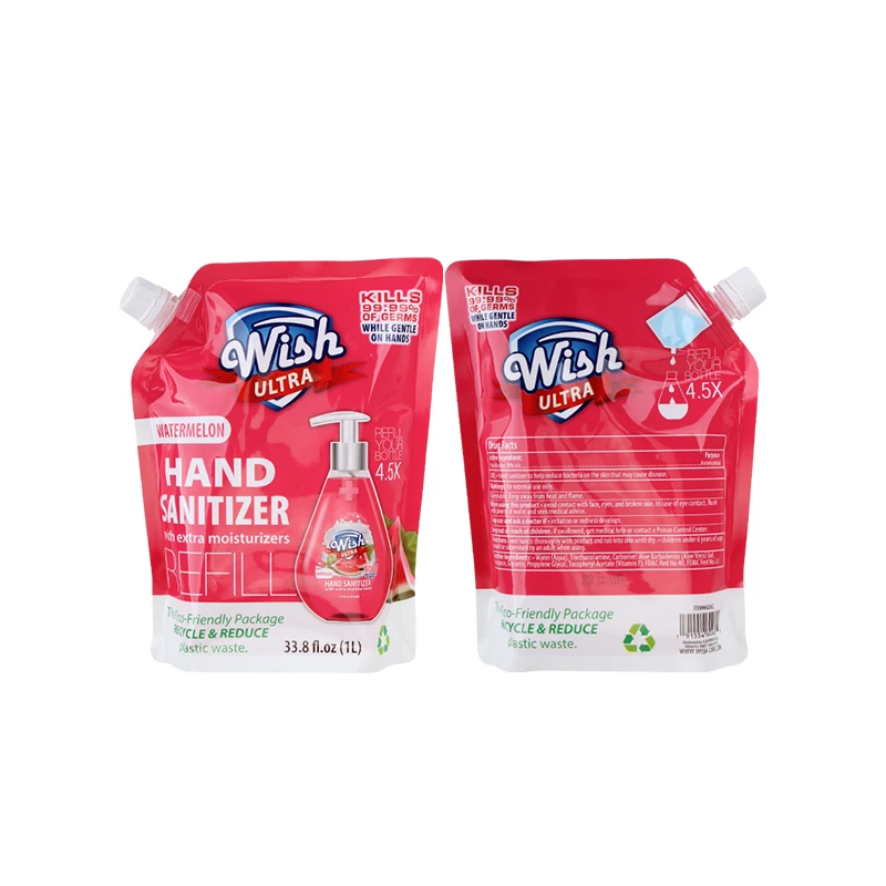 Wish Ultra Hand Sanitizer Refill 33.8oz Watermelon