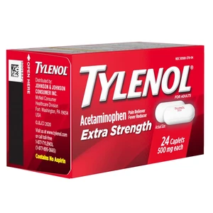 TYL-ES-24CAP, Tylenol Extra Strength 24 Caplets