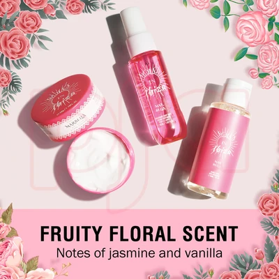 89519, Solo Mar Bella Women's 3pcs Bag Set 1.76 oz Body Butter 2 oz Bubble Bath 1.02 oz Body Mist, 191554895195