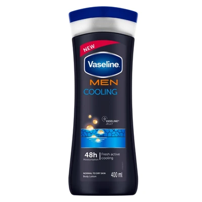 VL400MC, Vaseline Lotion 400ml Men Cooling, 6001087012027