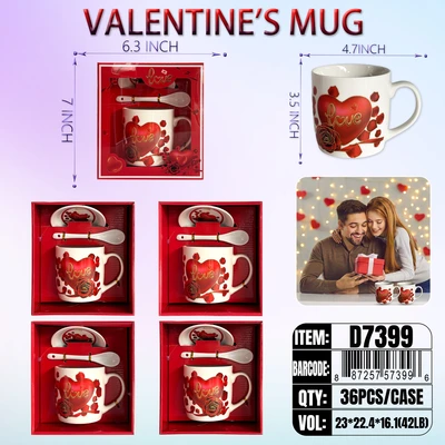 D7399, VALENTINE'S MUG, 887257573996