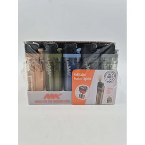 ZY-6A, MK® Plus Five Assorted Color Refillable Lighter (1000/case), 855